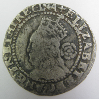 Elizabeth I silver threepence